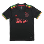 ADIDAS Ajax 21/22 Third Mens Black S T-Shirt Short Sleeve V-Neck Football Jersey