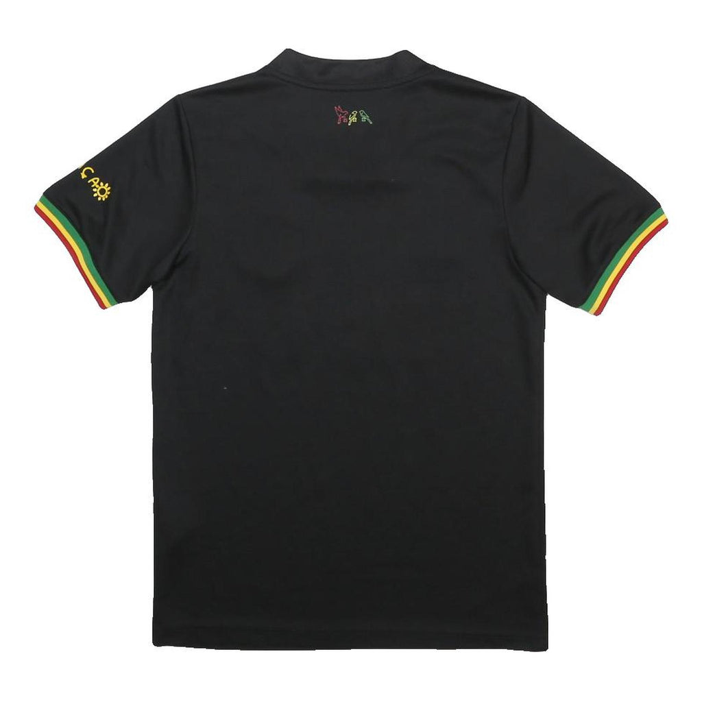 ADIDAS Ajax 21/22 Third Mens Black S T-Shirt Short Sleeve V-Neck Football Jersey
