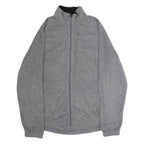 STARTER Mens Fleece Jacket Grey M