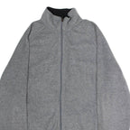 STARTER Mens Fleece Jacket Grey M