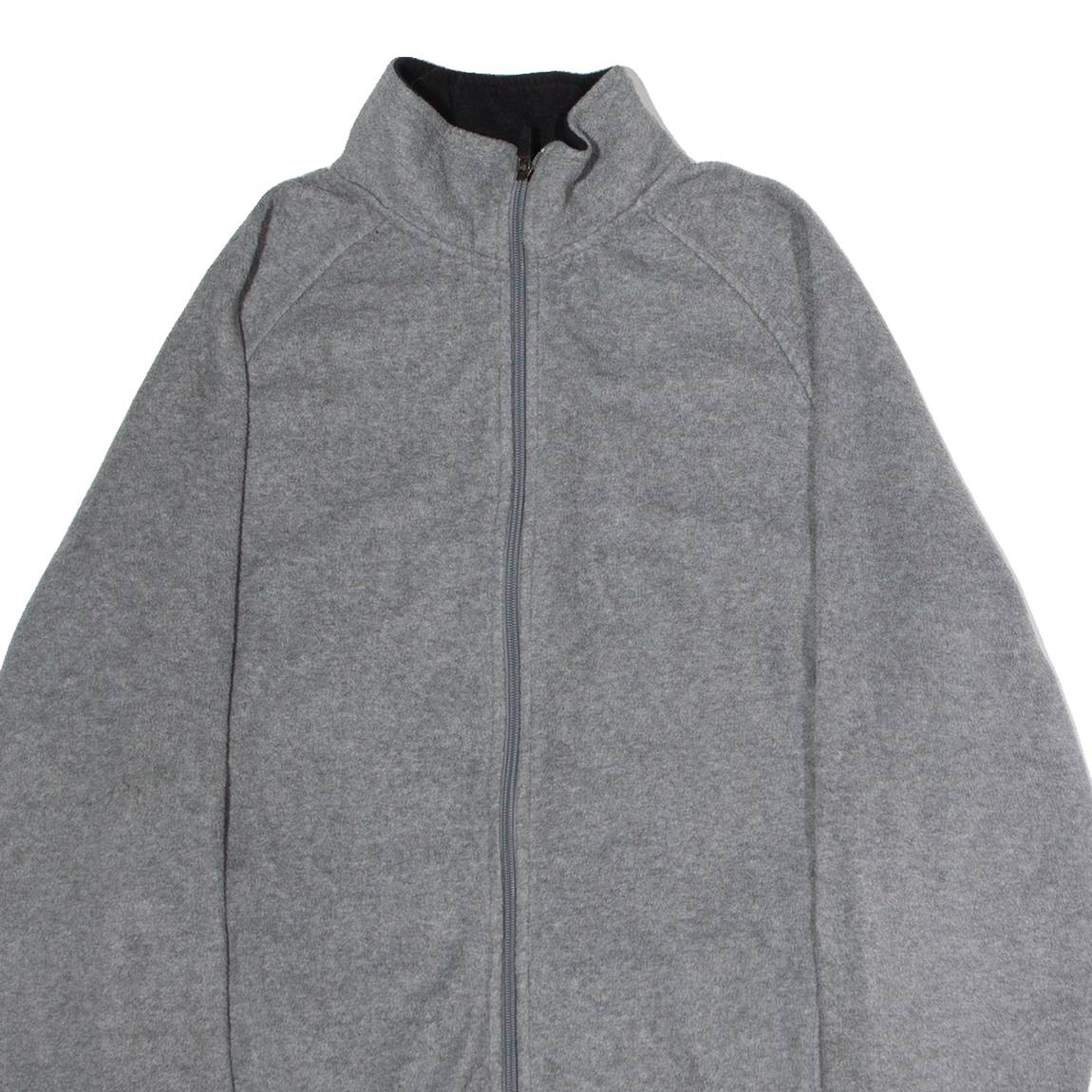 STARTER Mens Fleece Jacket Grey M