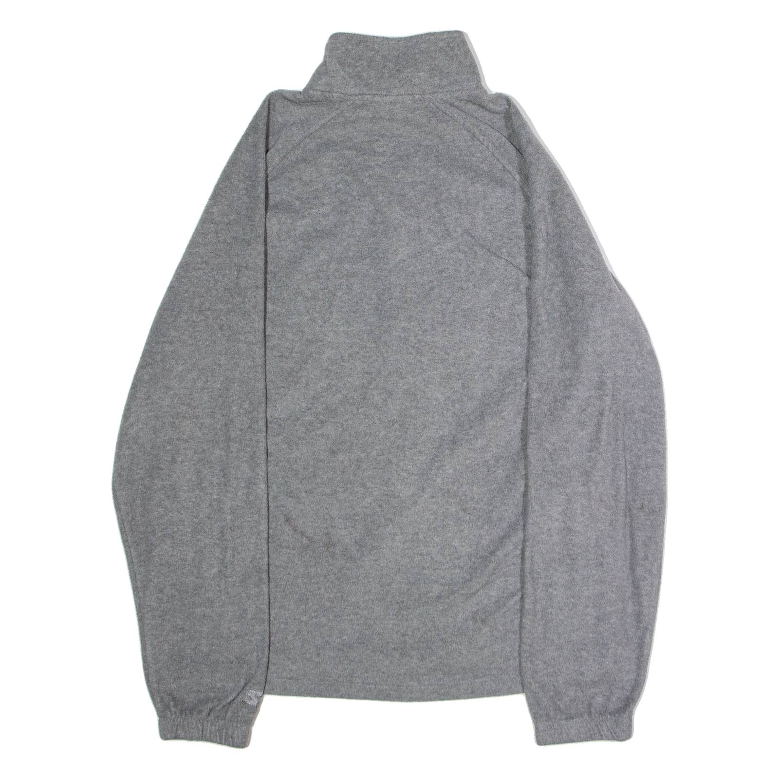 STARTER Mens Fleece Jacket Grey M