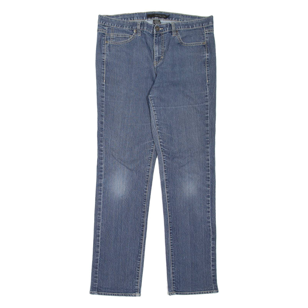 CALVIN KLEIN JEANS Womens Jeans Blue Slim Skinny W32 L33