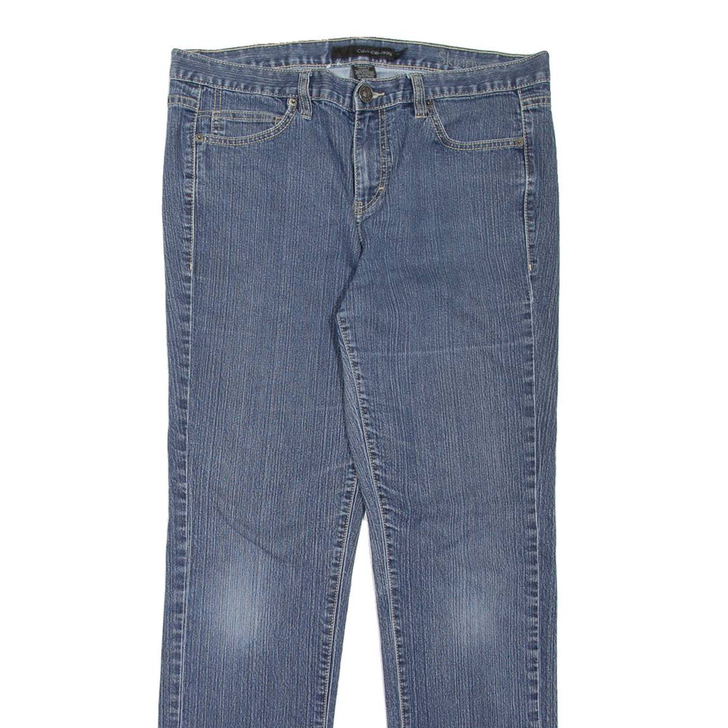 CALVIN KLEIN JEANS Womens Jeans Blue Slim Skinny W32 L33