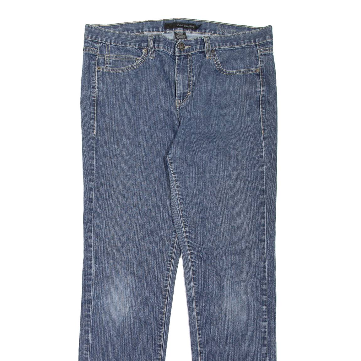 CALVIN KLEIN JEANS Womens Jeans Blue Slim Skinny W32 L33
