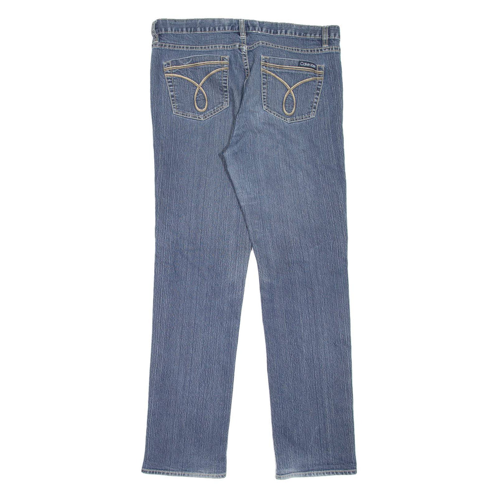 CALVIN KLEIN JEANS Womens Jeans Blue Slim Skinny W32 L33