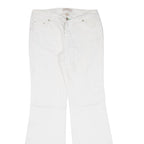 TOMMY JEANS Womens Jeans White Regular Flared W29 L30