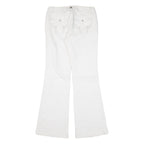 TOMMY JEANS Womens Jeans White Regular Flared W29 L30