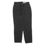 LEVI'S 901 Mens Jeans Black Regular Straight Denim Medium W28 L27 Classic Fit