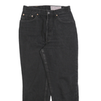 LEVI'S 901 Mens Jeans Black Regular Straight Denim Medium W28 L27 Classic Fit
