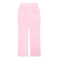 JUICY COUTURE Womens Joggers Pink XS W26 L31 Velour Relaxed Straight Comfortable