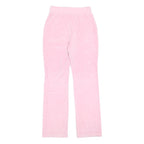 JUICY COUTURE Womens Joggers Pink XS W26 L31 Velour Relaxed Straight Comfortable