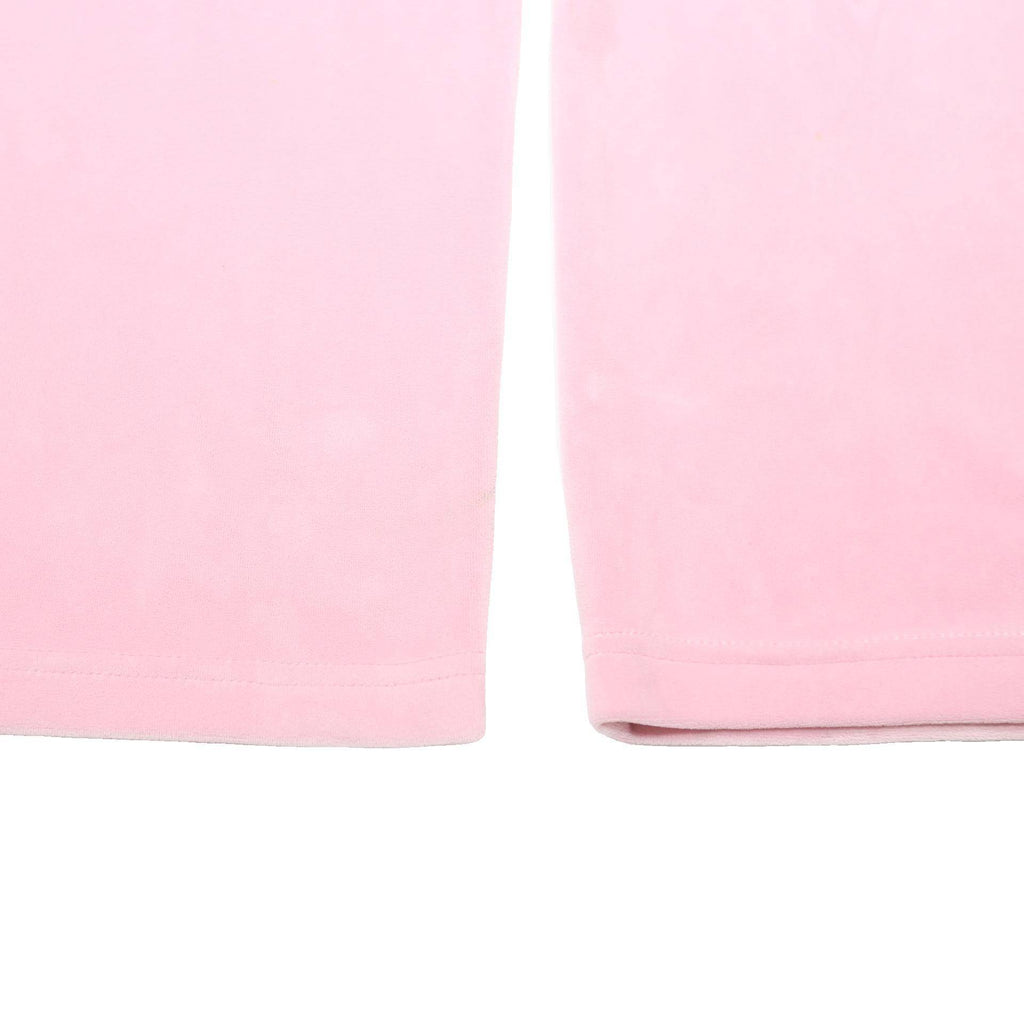 JUICY COUTURE Womens Joggers Pink XS W26 L31 Velour Relaxed Straight Comfortable