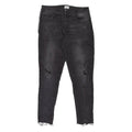 HAILY'S Womens Jeans Black Slim Skinny Stone Wash W29 L27