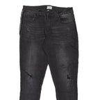 HAILY'S Womens Jeans Black Slim Skinny Stone Wash W29 L27