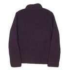 TOMMY HILFIGER Womens Purple Plain Pullover Jumper Crew Neck Polyester Blend M