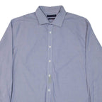 TOMMY HILFIGER Mens Shirt Blue Striped Long Sleeve XL