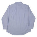 TOMMY HILFIGER Mens Shirt Blue Striped Long Sleeve XL