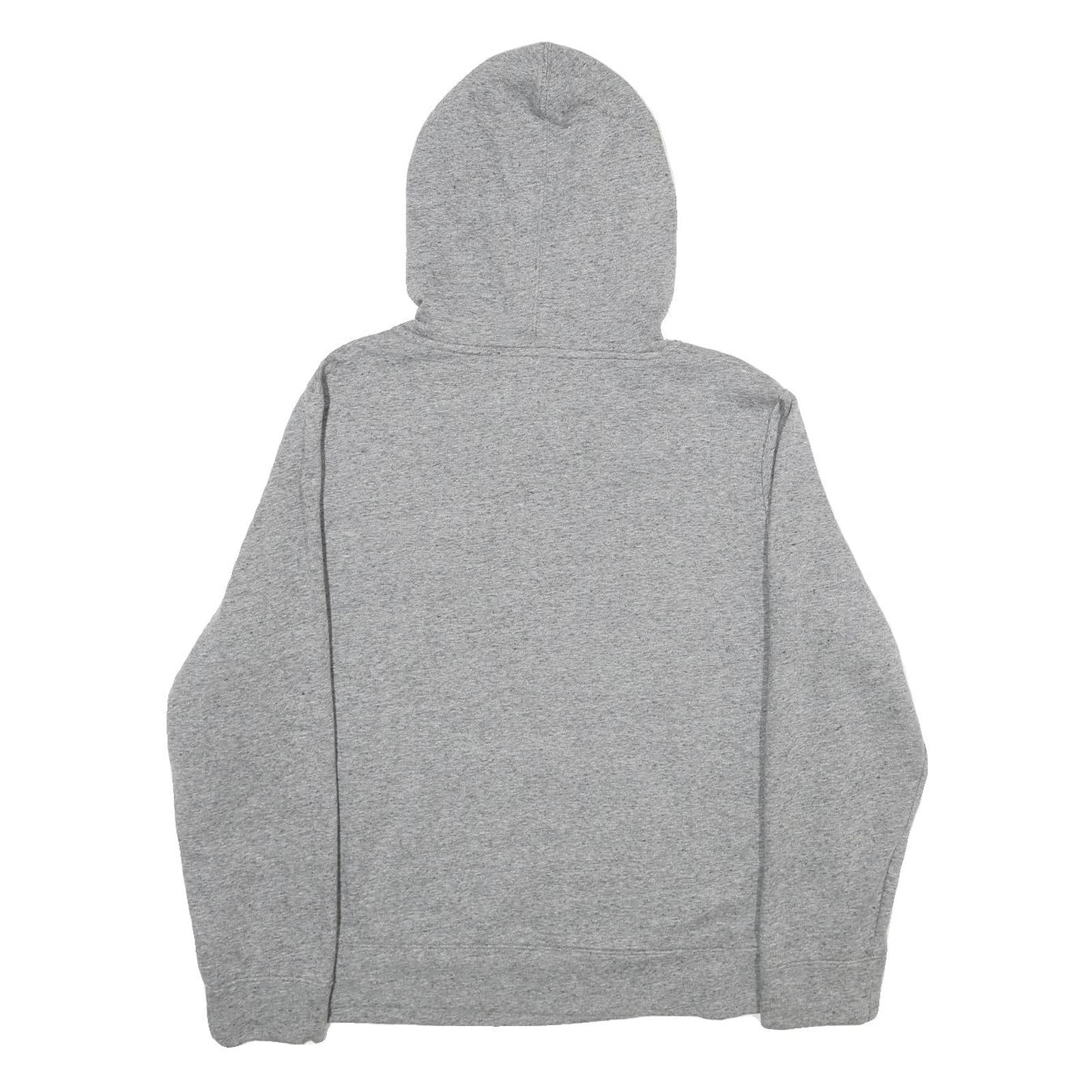 NAUTICA Womens Grey & Red Colourblock Pullover Hoodie XL Cotton Blend Relaxed