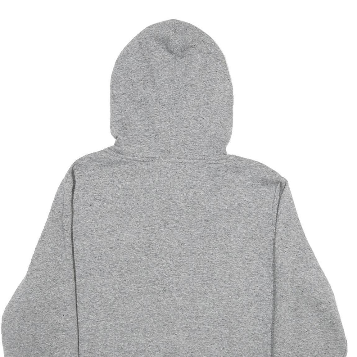 NAUTICA Womens Grey & Red Colourblock Pullover Hoodie XL Cotton Blend Relaxed