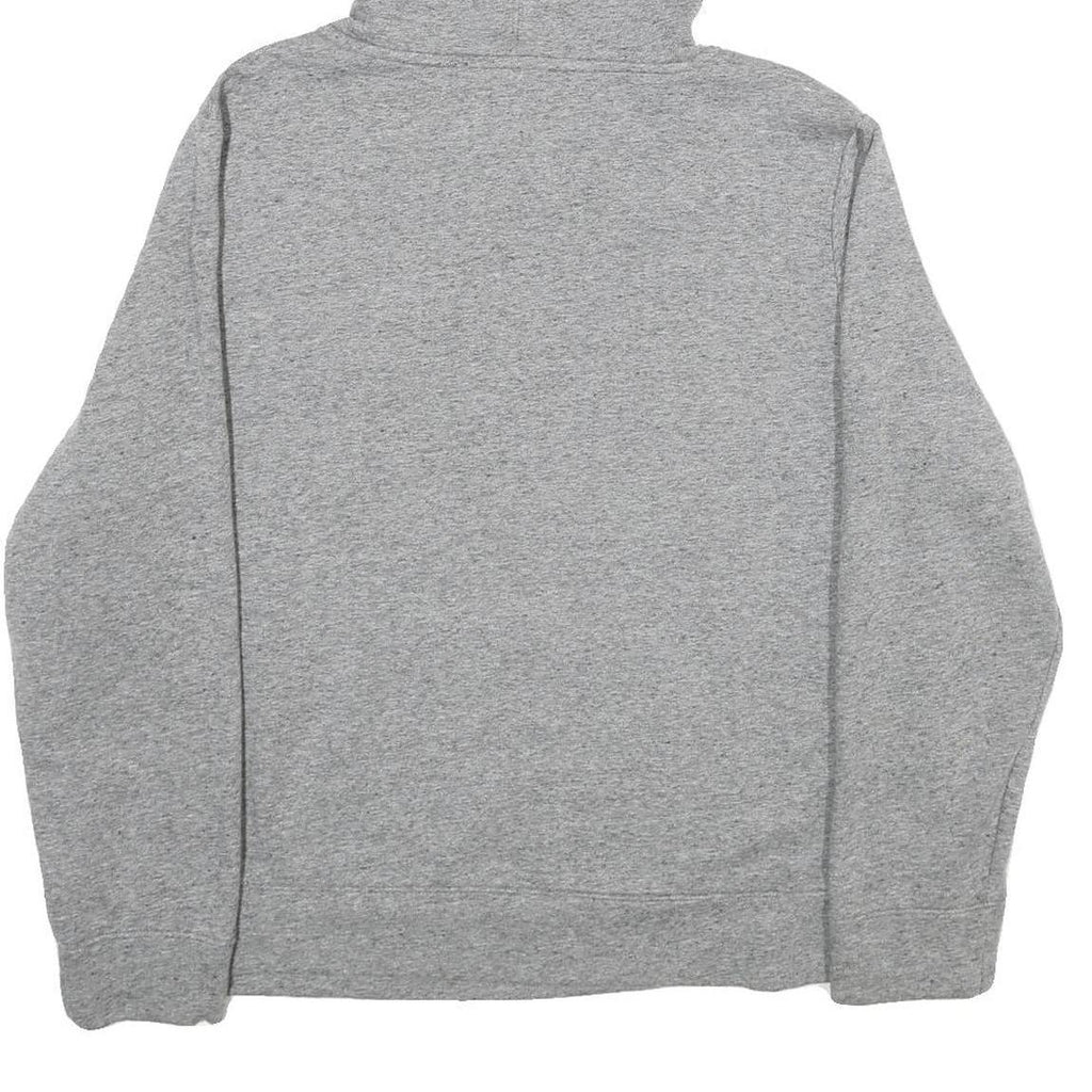 NAUTICA Womens Grey & Red Colourblock Pullover Hoodie XL Cotton Blend Relaxed