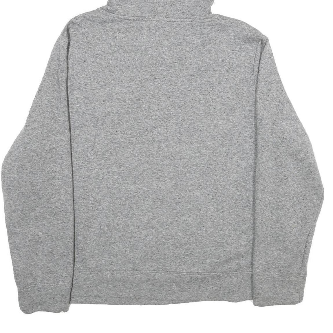 NAUTICA Womens Grey & Red Colourblock Pullover Hoodie XL Cotton Blend Relaxed