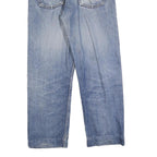 LEVI'S 521 02 Mens Jeans Blue Regular Straight Denim Medium W32 L26 Retro