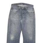 LEVI'S 501 Mens Blue Regular Straight Denim Medium W30 L27 Classic Button Fly