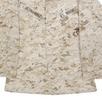 PROPPER INTERNATIONAL Mens Beige & Brown Camouflage Cotton Blend Jacket S