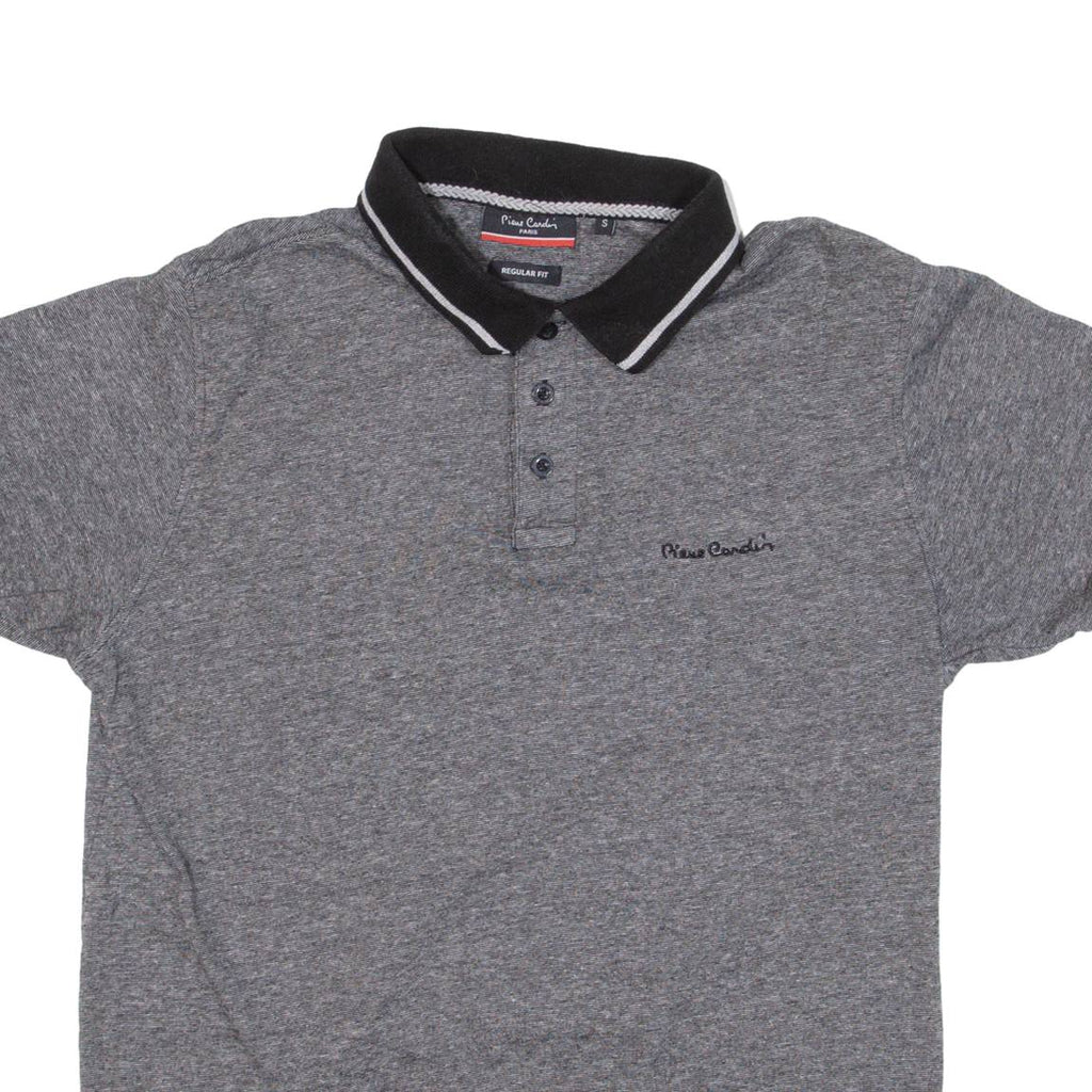 PIERRE CARDIN Mens Polo Shirt Grey S