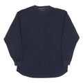 NAUTICA Mens Navy Plain Polyester Blend Crew Neck Regular Fit Jumper M Casual