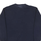 NAUTICA Mens Navy Plain Polyester Blend Crew Neck Regular Fit Jumper M Casual