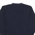 NAUTICA Mens Navy Plain Polyester Blend Crew Neck Regular Fit Jumper M Casual
