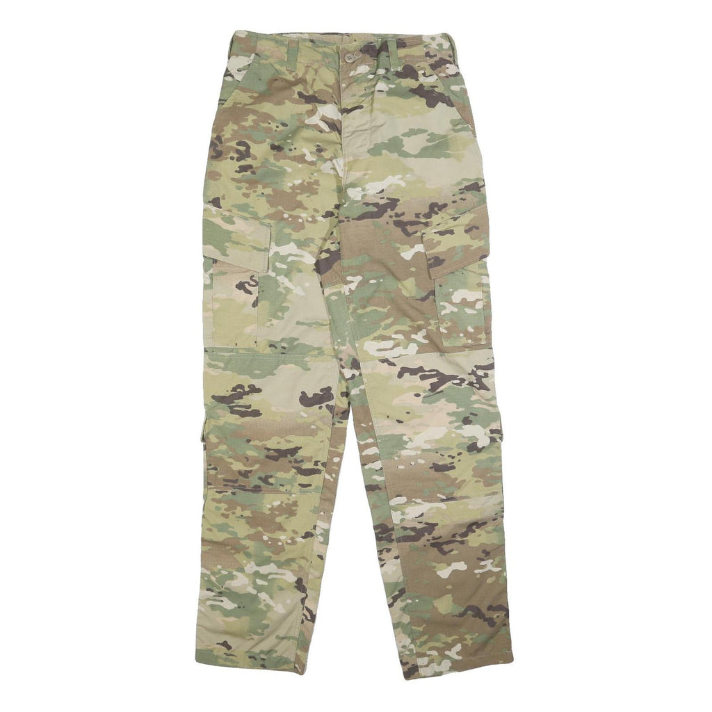 FEDERAL PRISON INDUSTRIES INC Mens Cotton Blend Beige Camouflage Regular Fit