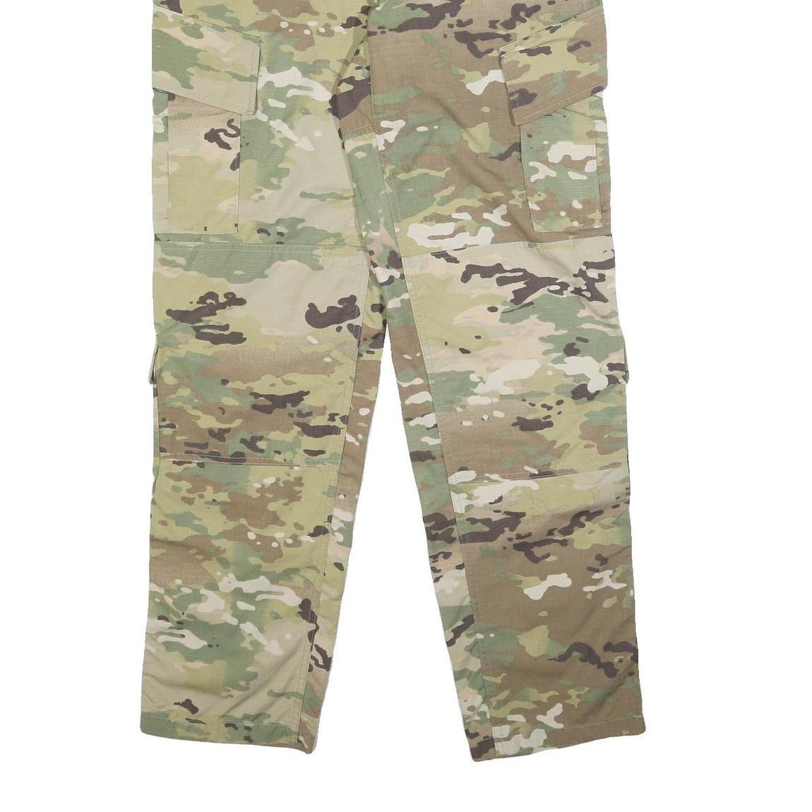 FEDERAL PRISON INDUSTRIES INC Mens Cotton Blend Beige Camouflage Regular Fit