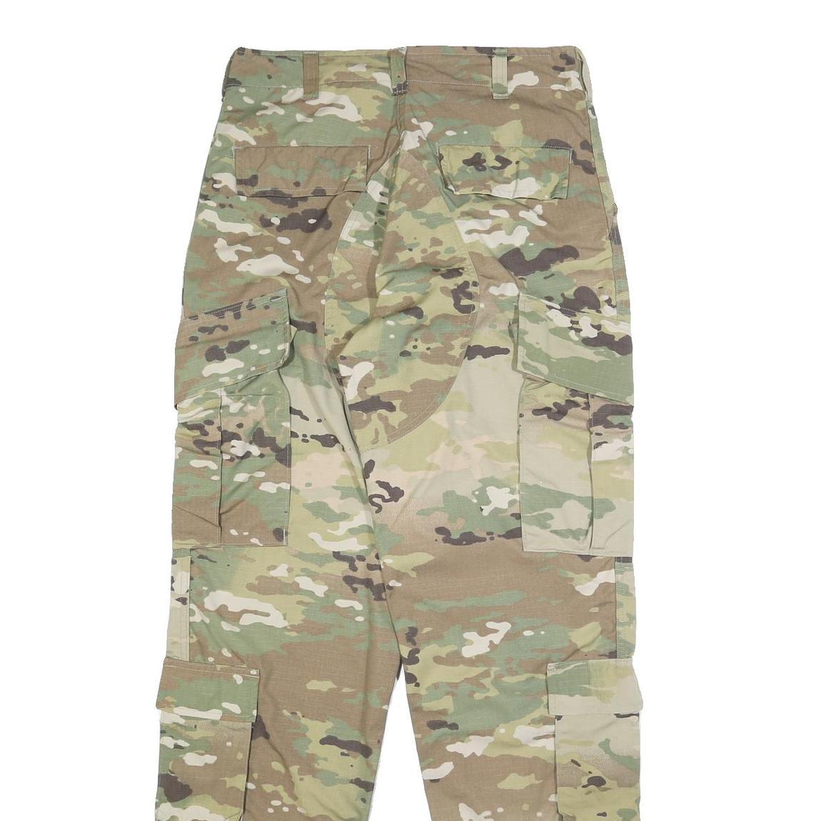 FEDERAL PRISON INDUSTRIES INC Mens Cotton Blend Beige Camouflage Regular Fit