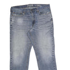 LEVI'S S67 Mens Regular Blue Denim Medium W36 L30 Zip Jeans
