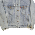 LEVI'S Mens Blue Denim Denim Jacket M Cotton Button Closure Casual Vintage Style