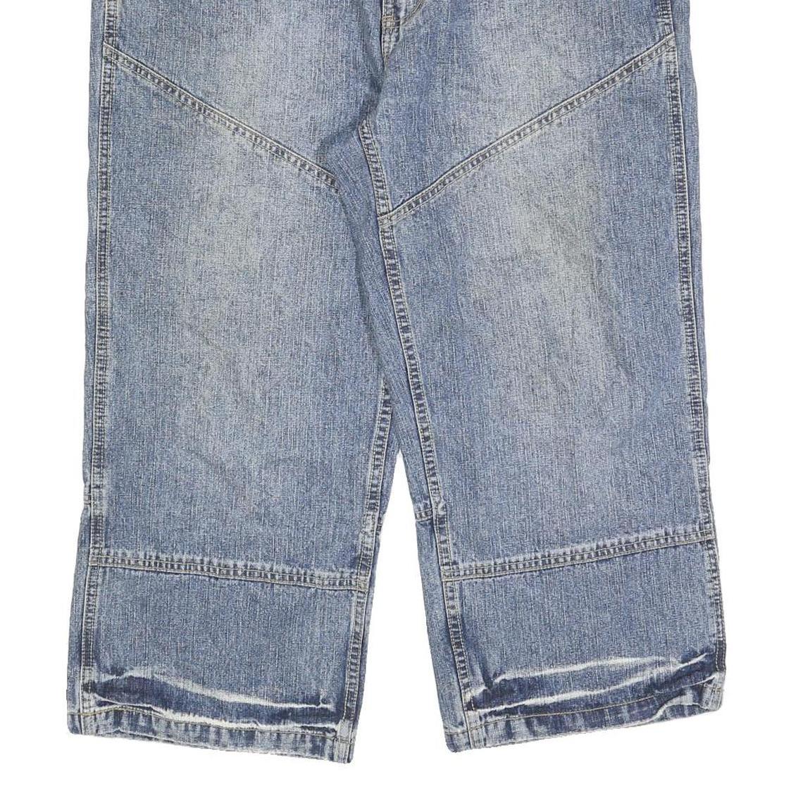 SOUTHERN Mens Denim Blue Casual Shorts XL W38 Cotton Blend Relaxed Fit