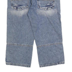 SOUTHERN Mens Denim Blue Casual Shorts XL W38 Cotton Blend Relaxed Fit