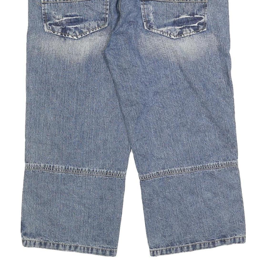 SOUTHERN Mens Denim Blue Casual Shorts XL W38 Cotton Blend Relaxed Fit