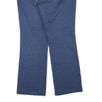 DICKIES Mens Cotton Blend Navy Blue Regular Straight Trousers W34 L30 Workwear