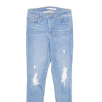 LEVI'S 720 High Rise Super Skinny Womens Jeans Blue Slim Skinny Denim Light W26