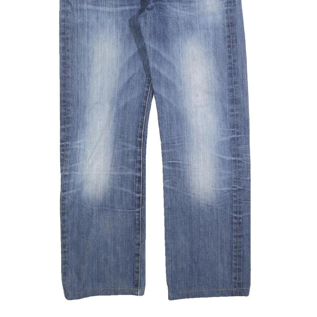 LEVI'S 501 Mens Jeans Blue Regular Straight Denim Medium W34 L31 Classic Fit