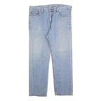 LEVI'S 505 Mens Jeans Blue Regular Straight Denim Light W38 L32 Classic Fit Zip