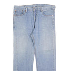 LEVI'S 505 Mens Jeans Blue Regular Straight Denim Light W38 L32 Classic Fit Zip