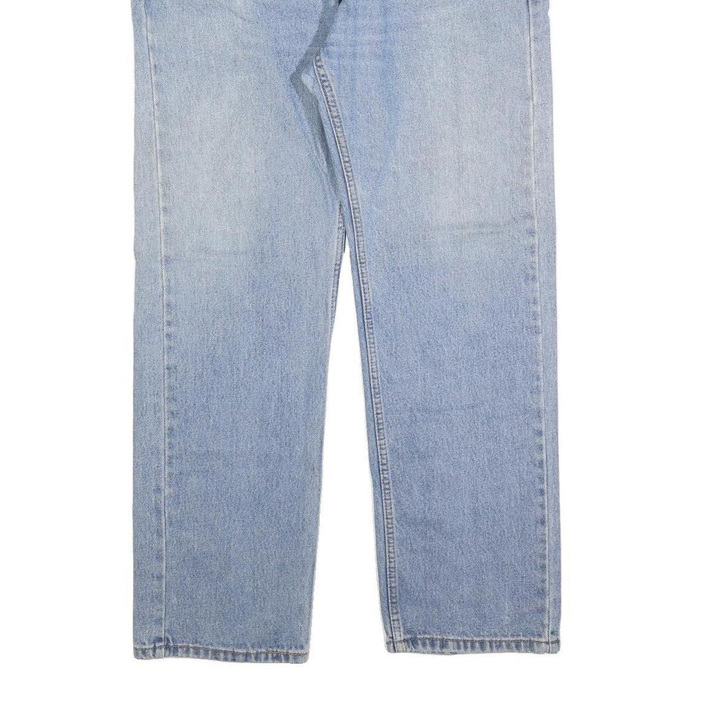 LEVI'S 505 Mens Jeans Blue Regular Straight Denim Light W38 L32 Classic Fit Zip