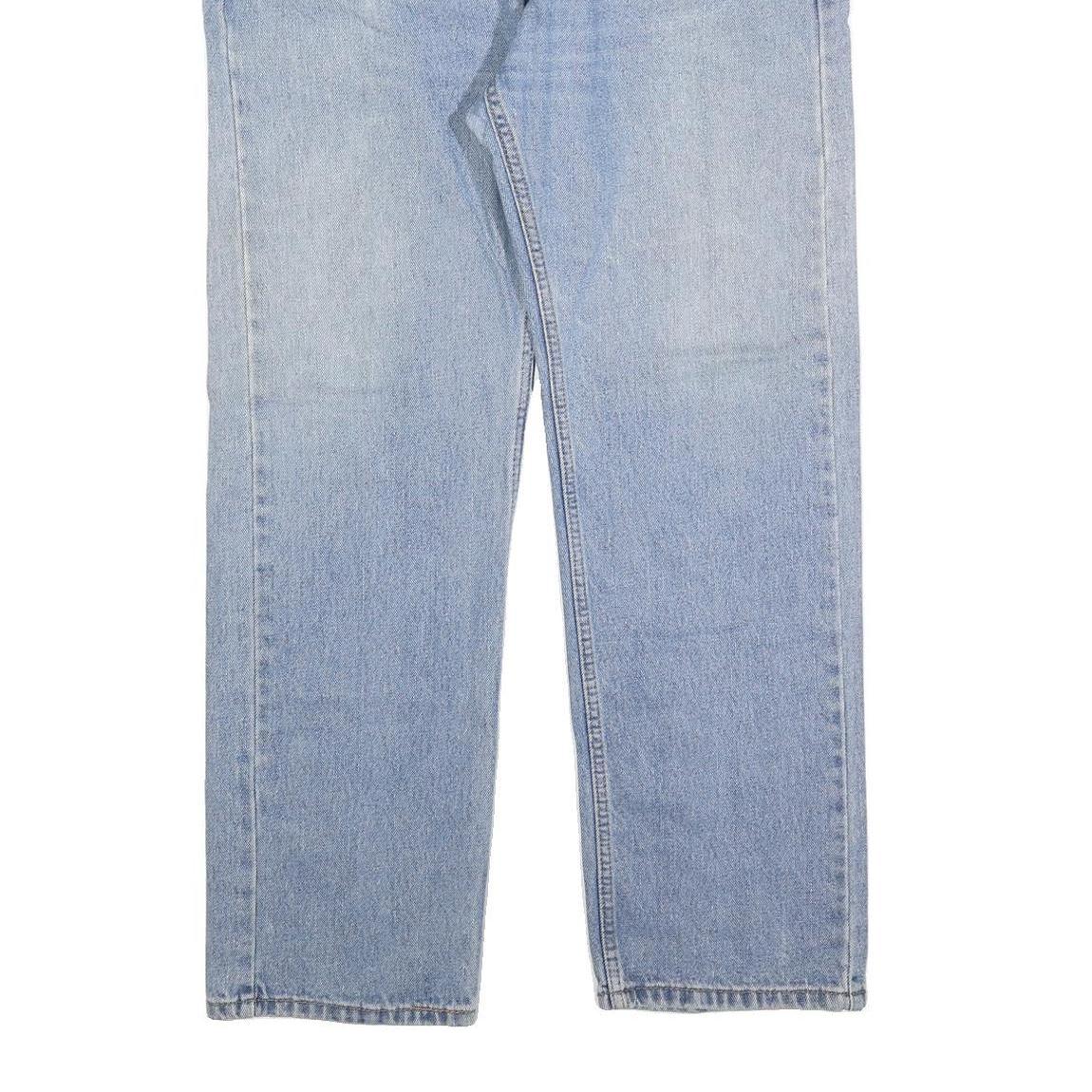 LEVI'S 505 Mens Jeans Blue Regular Straight Denim Light W38 L32 Classic Fit Zip