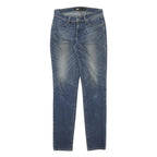 LEVI'S Womens Jeans Blue Slim Skinny Denim Medium W27 L30 Classic Zip Closure