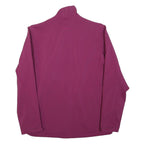MAMMUT Womens Purple Softshell Jacket L Polyester Zip Outdoor Activewear